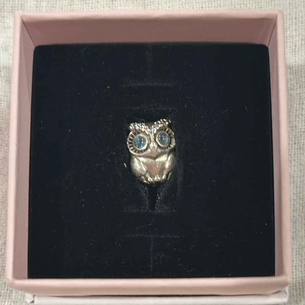 Pandora Owl charm